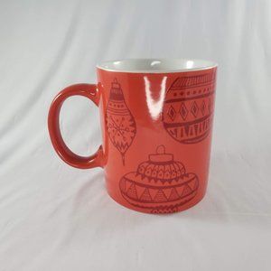 Starbucks Coffee Mug Red Ornament Holiday Christmas 2015 12 oz